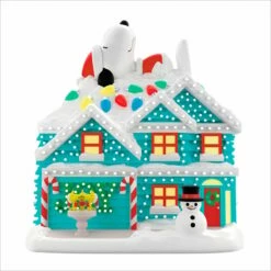 2022 Peanuts The Merriest House In Town Table Decoration *Magic