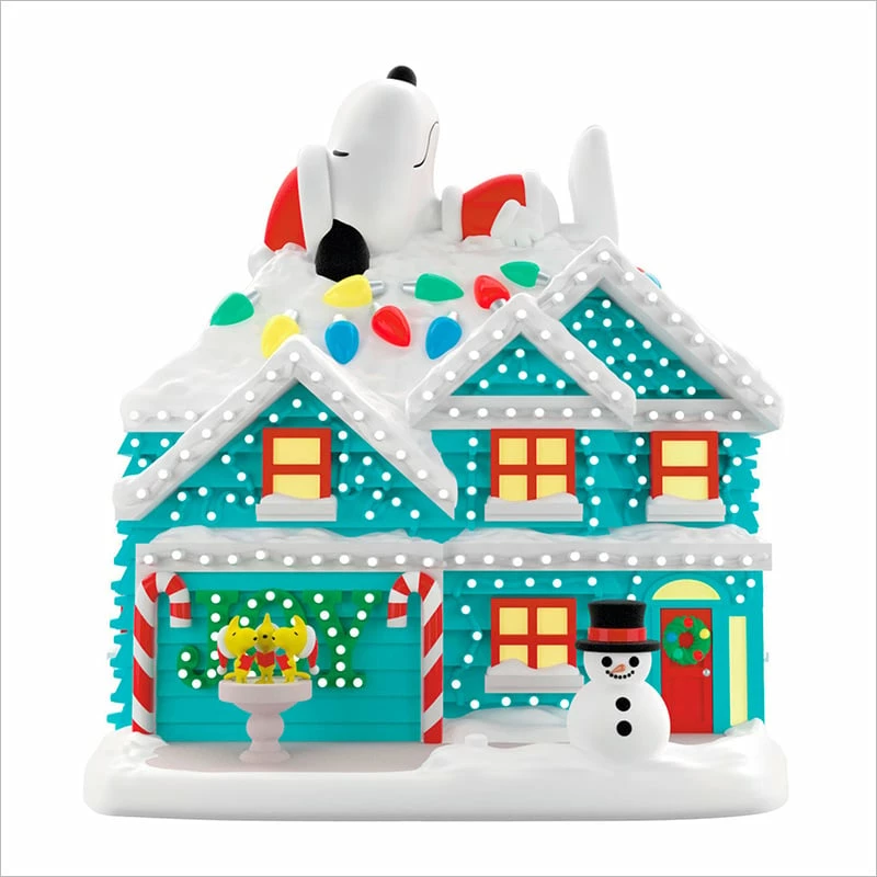 2022 Peanuts The Merriest House In Town Table Decoration *Magic