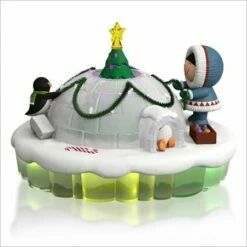 2015 Frosty Friends Dome For The Holidays Tabletop Display *Magic Cord
