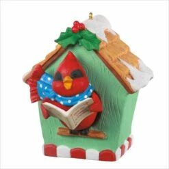 2020 Caroling Cardinal In Birdhouse *Magic