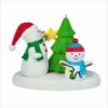 2021 Tangled Up In Christmas Ornament (Replica Of Plush Snowmen) *Magic
