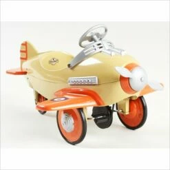 1994 1941 Steelcraft Spitfire Airplane Tabletop Kiddie Car