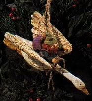 1993 Folk Art Riding The Wind- Goose