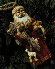 1993 Folk Art Santa Claus