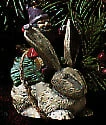 1994 Folk Art Rarin' To Go Rabbit