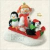 2008 Snow What Fun Sledders Ornament (Replica Of Plush Snowmen) *Magic
