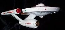 1991 Star Trek Enterprise Ship *Magic* (Slightly Damaged Box)