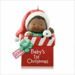 2014 Baby's 1st Christmas African American