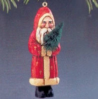 1987 Folk Art Santa (Slightly Damaged Box)