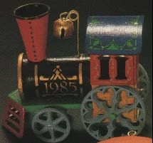 1985 Tin Locomotive 4th (Slightly Damaged Box)
