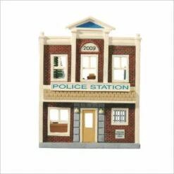 2009 Nostalgic Houses And Shops 26th Keepsake Korners Police Station