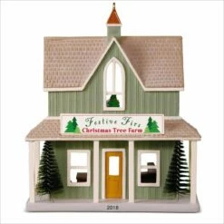 2018 Nostalgic Houses And Shops 35th Festive Firs Christmas Tree Farm