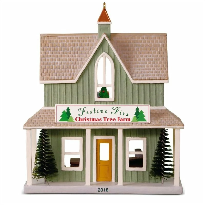 2018 Nostalgic Houses And Shops 35th Festive Firs Christmas Tree Farm
