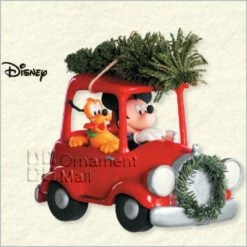 2008 Bringing Home The Tree Mickey & Pluto