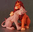 1998 Lion King Simba & Nala Simba's Pride (Slightly Damaged Box)