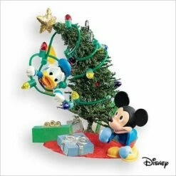 2007 Trimming The Tree Mickey & Donald