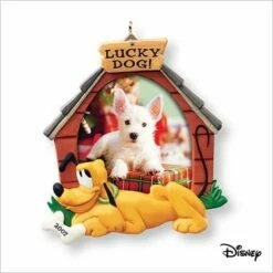 2007 Lucky Dog Pluto Photo Holder *Disney