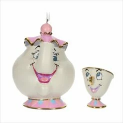 2019 Beauty And The Beast Mrs. Potts And Chip Set/2 *Premium