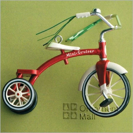 2008 Little Red Tricycle Ornament