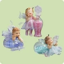 2004 Frostlight Faeries Toddlers Karina, Laurena, Melina (Set Of 3)