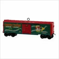 2009 Lionel Trains Red Mikado Holiday Boxcar
