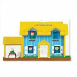 2011 Fisher Price Play Family House Ornament *Signed By ARTIST