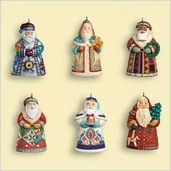 2006 Santas From Around The World Set/6 *Miniature