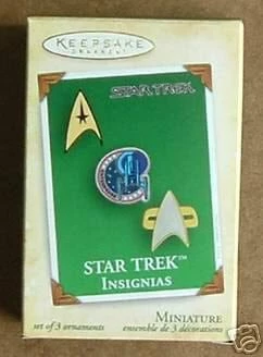 2004 Star Trek Insignias *Miniature