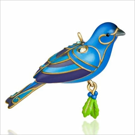 2015 Beauty Of Birds Compliment Blue Bunting *Miniature