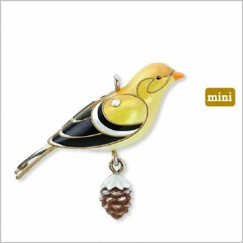 2010 Beauty Of Birds Complement Goldfinch *Miniature