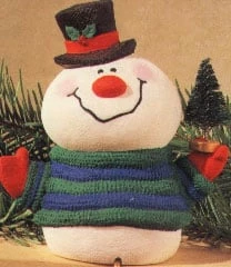 1995 Snowman Stocking Hanger (No Box)