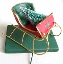 1991 Sleigh Stocking Hanger
