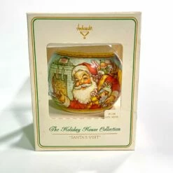 1980 Ambassador Santa's Visit Ball (Slightly Damaged Box)