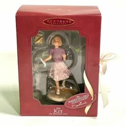 2002 American Girl Kit And Notebook Ornament Set/2