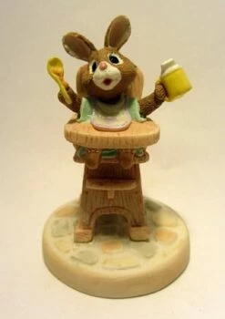Tender Touches Bunny In High Chair