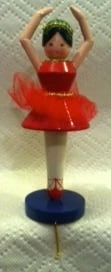 1992 Ballerina Stocking Hanger RARE