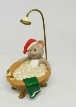 1988 Squeaky Clean Mouse In Tub *Hand Painted Artist Prototype