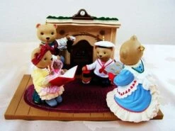 1993 The Bearingers-Set With Fireplace 5 Pieces