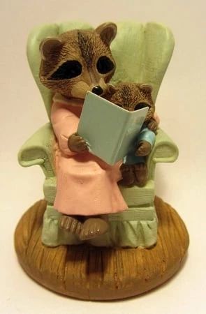 Tender Touches Raccoons Reading Bible Stories