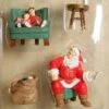 2002 Santa's Big Night The Family Room *Event Display (Slightly Damaged Box)