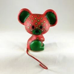 1977 Calico Mouse Stocking Hanger (Slightly Damaged Box)