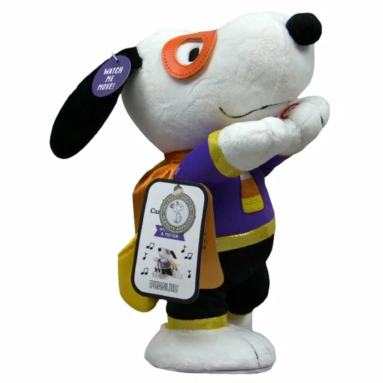 Halloween Plush Candy Crusader Snoopy *Sound And Motion