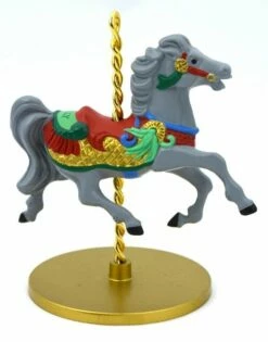 1989 Christmas Carousel Horse - Holly (Slightly Damaged Box)