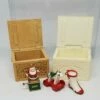 1992 Christmas Treasures *Club Limited Ed Mini Orn Set *Hand Painted Artist Prototypes & Mold Sample