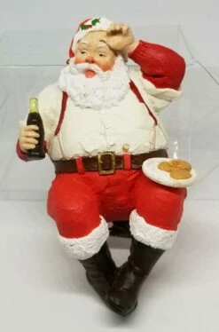 1992 Please Pause Here-Coca-Cola Coke Santa *Hand Painted Artist Prototype