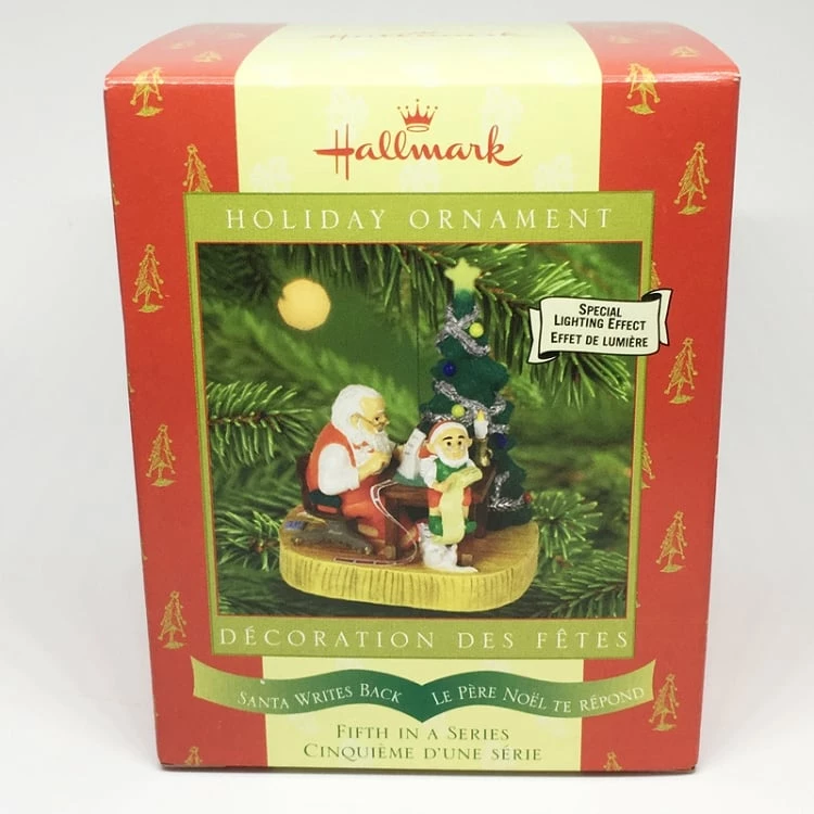 2004 Write To Santa 5th Santa Writes Back *Canadian Ornament