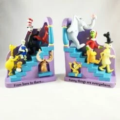 2000 Dr. Seuss Collection Book Ends Set/2 *RARE *PROTOTYPE