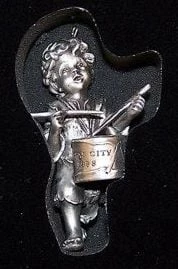 1998 Kansas City Drummer Boy *Pewter *Club *Event