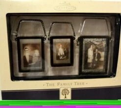 2002 Family Tree Photo Holder Starter Kit Set Of 3 (Slightly Damaged Box)
