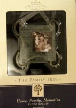 2002 Family Tree Photo Holder Home, Family, Memories